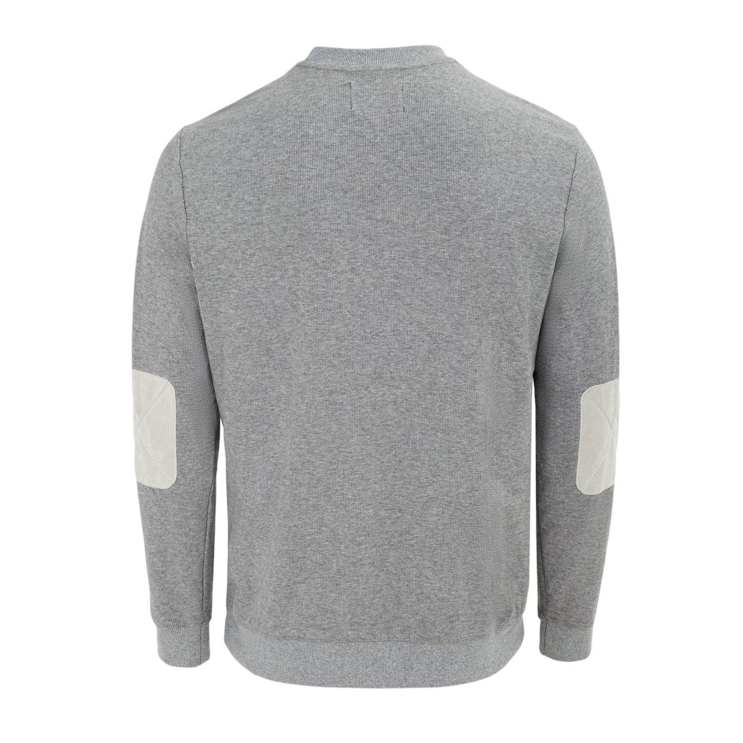 Dark Grey Marl - Back - Howick Mens Logo Sweatshirt