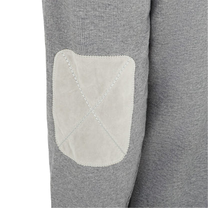 Dark Grey Marl - Side - Howick Mens Logo Sweatshirt