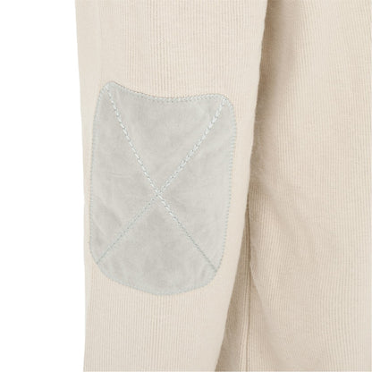 Beige - Side - Howick Mens Logo Sweatshirt