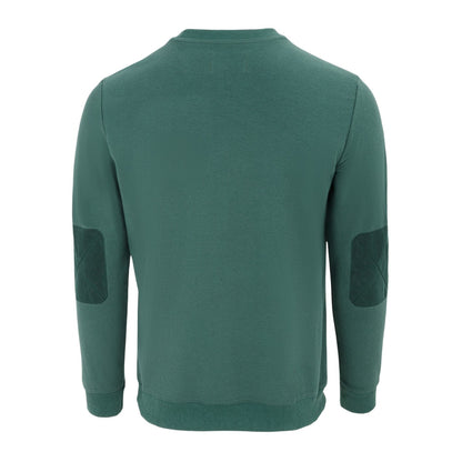 Green - Back - Howick Mens Logo Sweatshirt