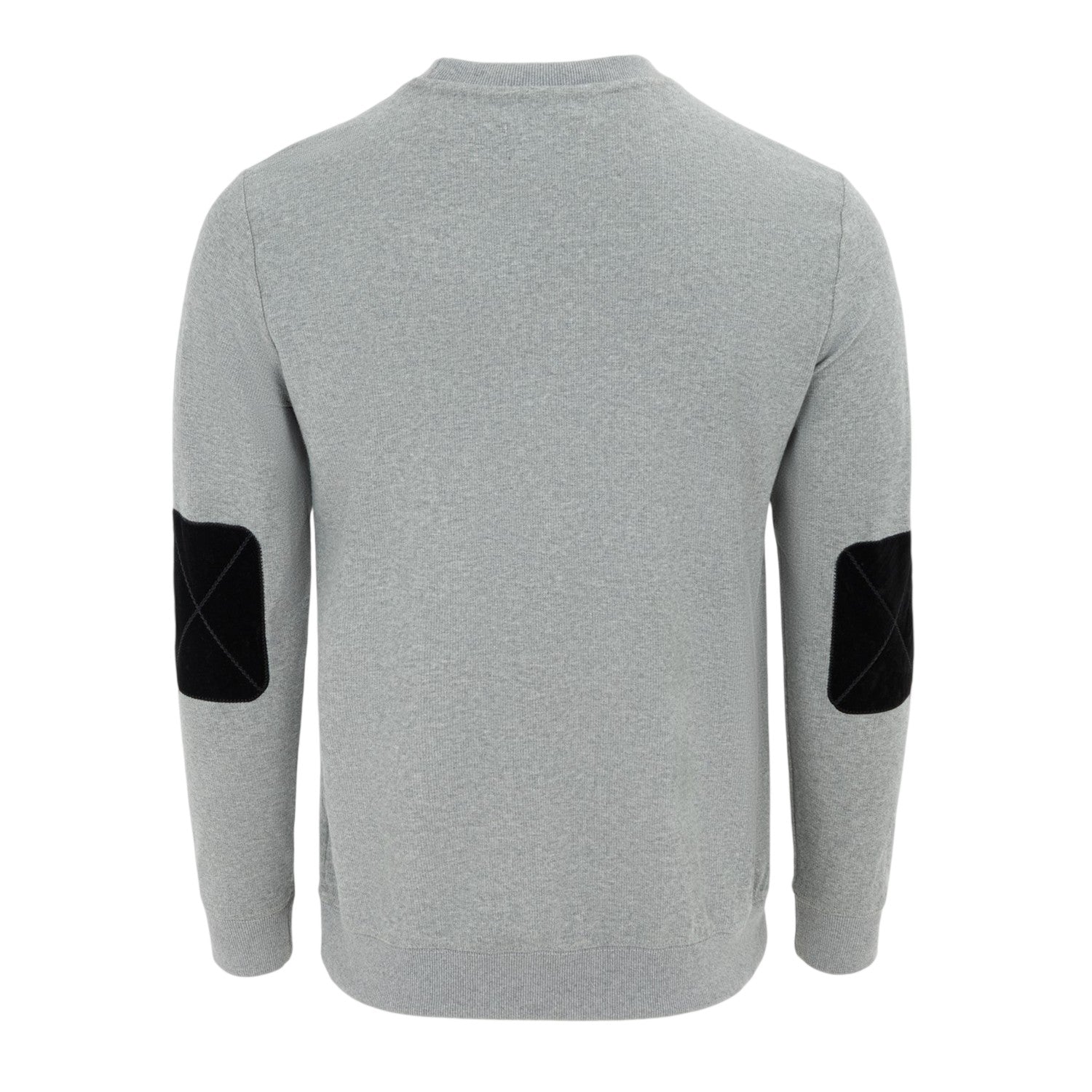 Grey - Back - Howick Mens Logo Sweatshirt