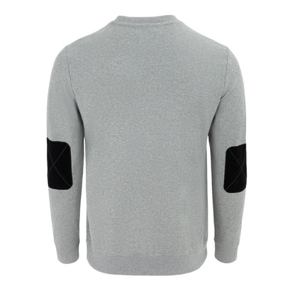 Grey - Back - Howick Mens Logo Sweatshirt
