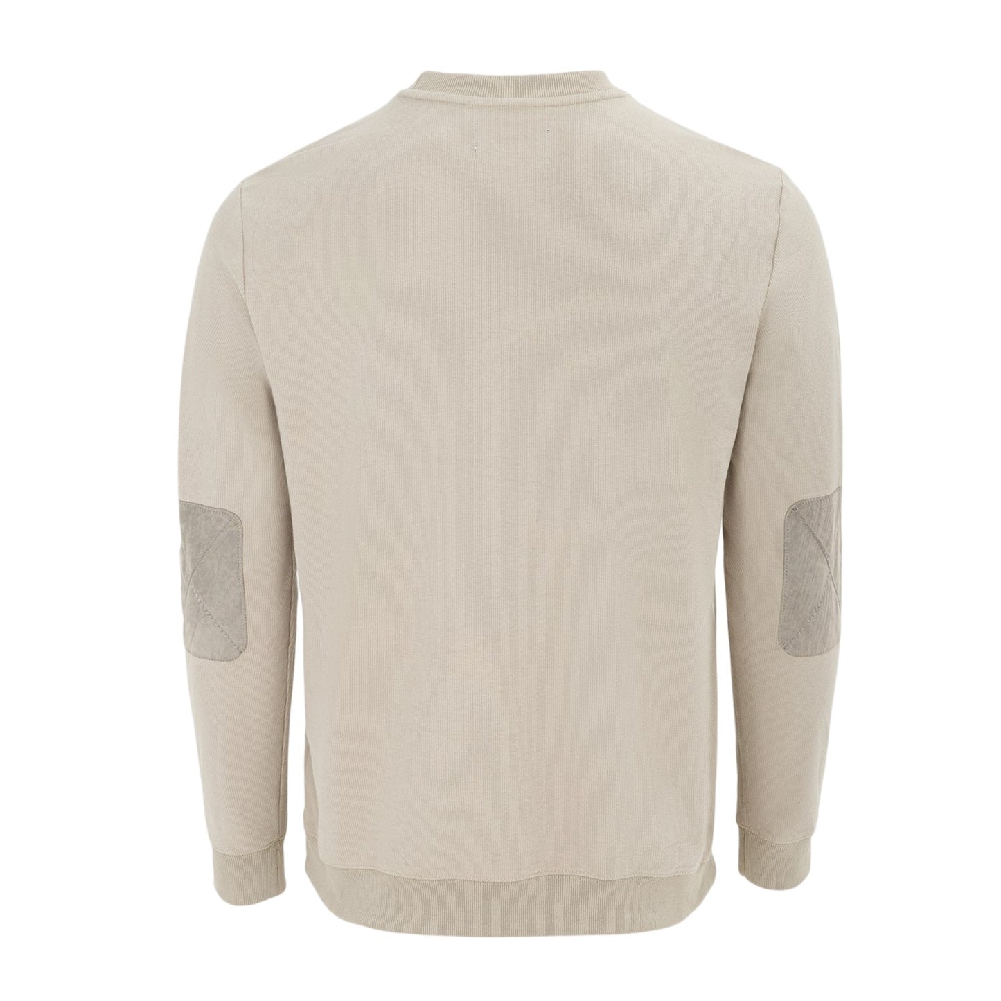 Khaki - Back - Howick Mens Logo Sweatshirt