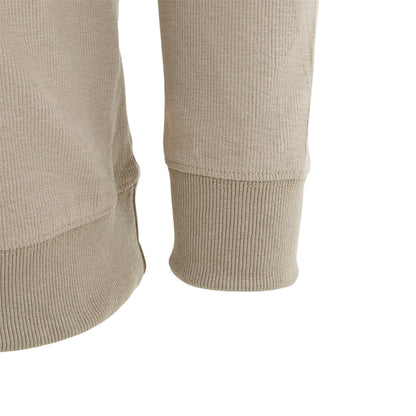 Khaki - Side - Howick Mens Logo Sweatshirt