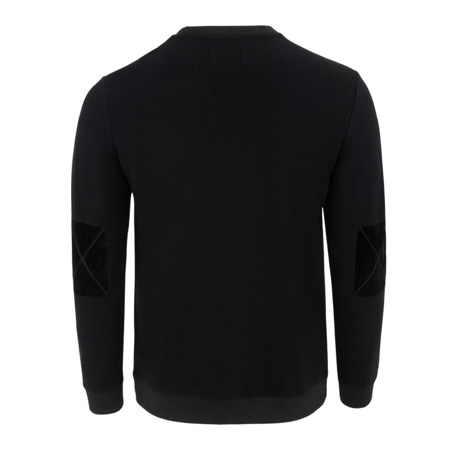 Black - Back - Howick Mens Logo Sweatshirt