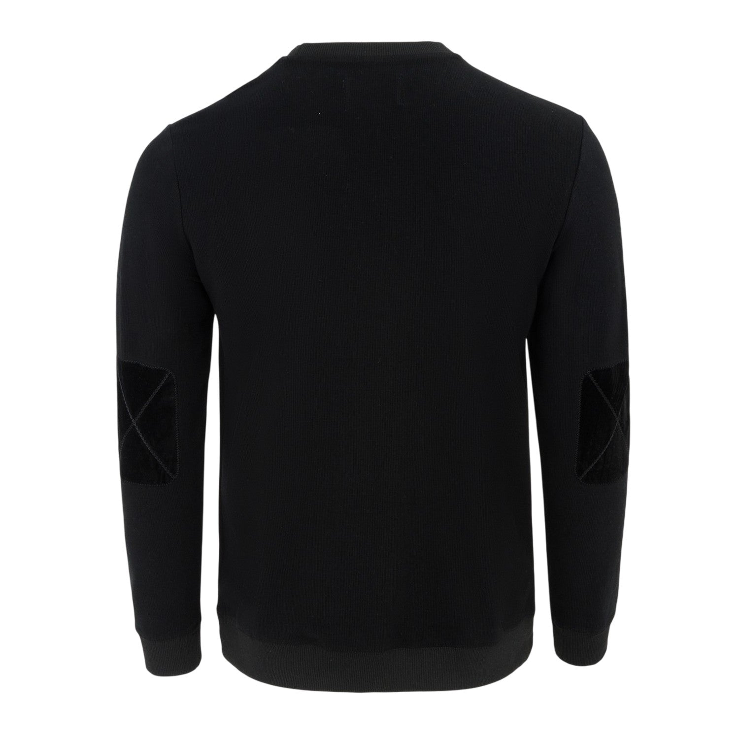 Black - Back - Howick Mens Logo Sweatshirt