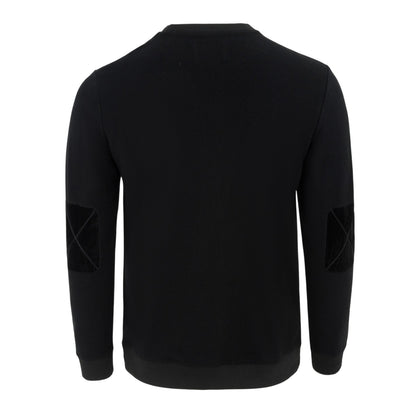 Black - Back - Howick Mens Logo Sweatshirt