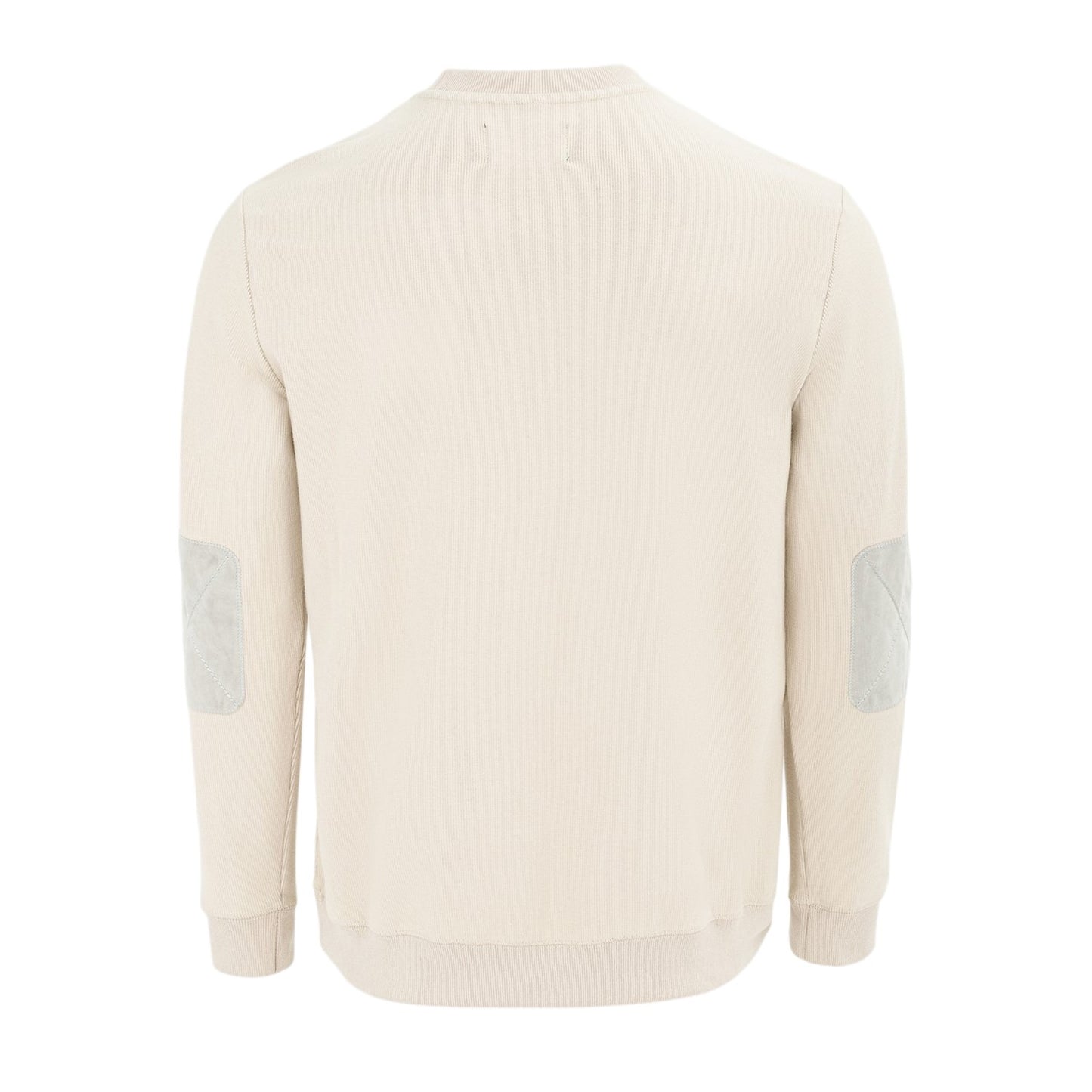 Light Beige - Back - Howick Mens Logo Sweatshirt