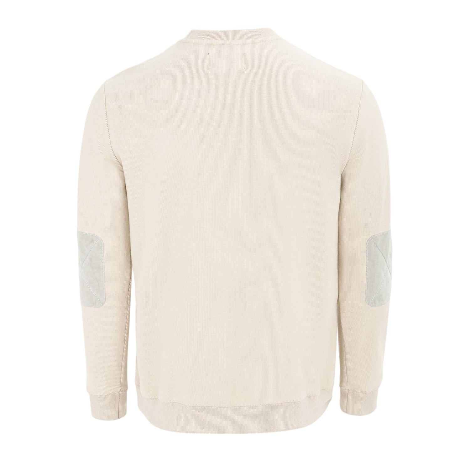 Light Beige - Back - Howick Mens Logo Sweatshirt