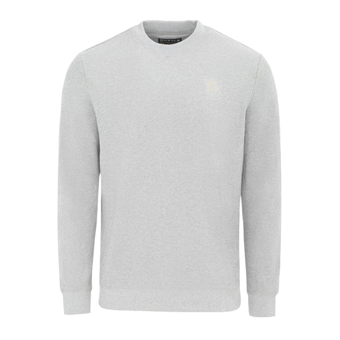 Light Grey - Front - Howick Mens Logo Sweatshirt