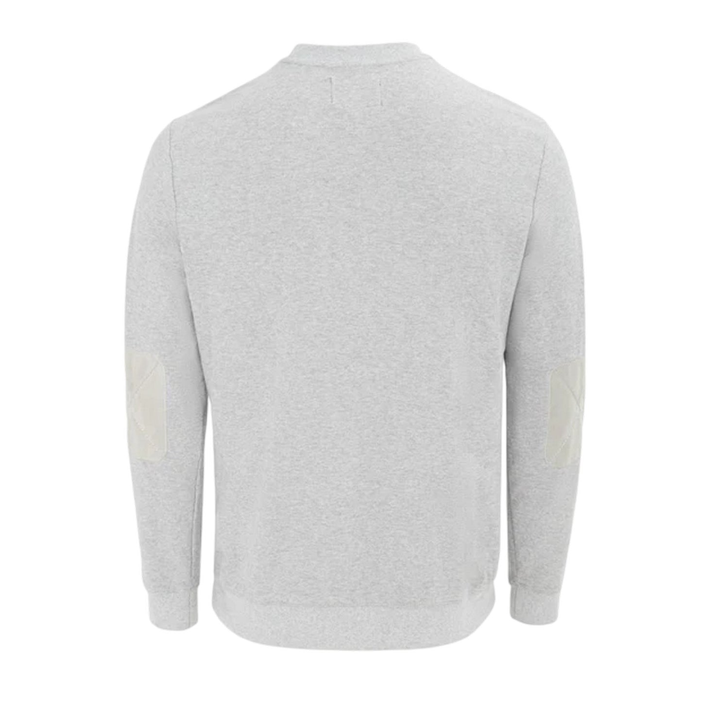 Light Grey - Back - Howick Mens Logo Sweatshirt