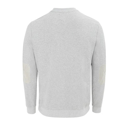 Light Grey - Back - Howick Mens Logo Sweatshirt