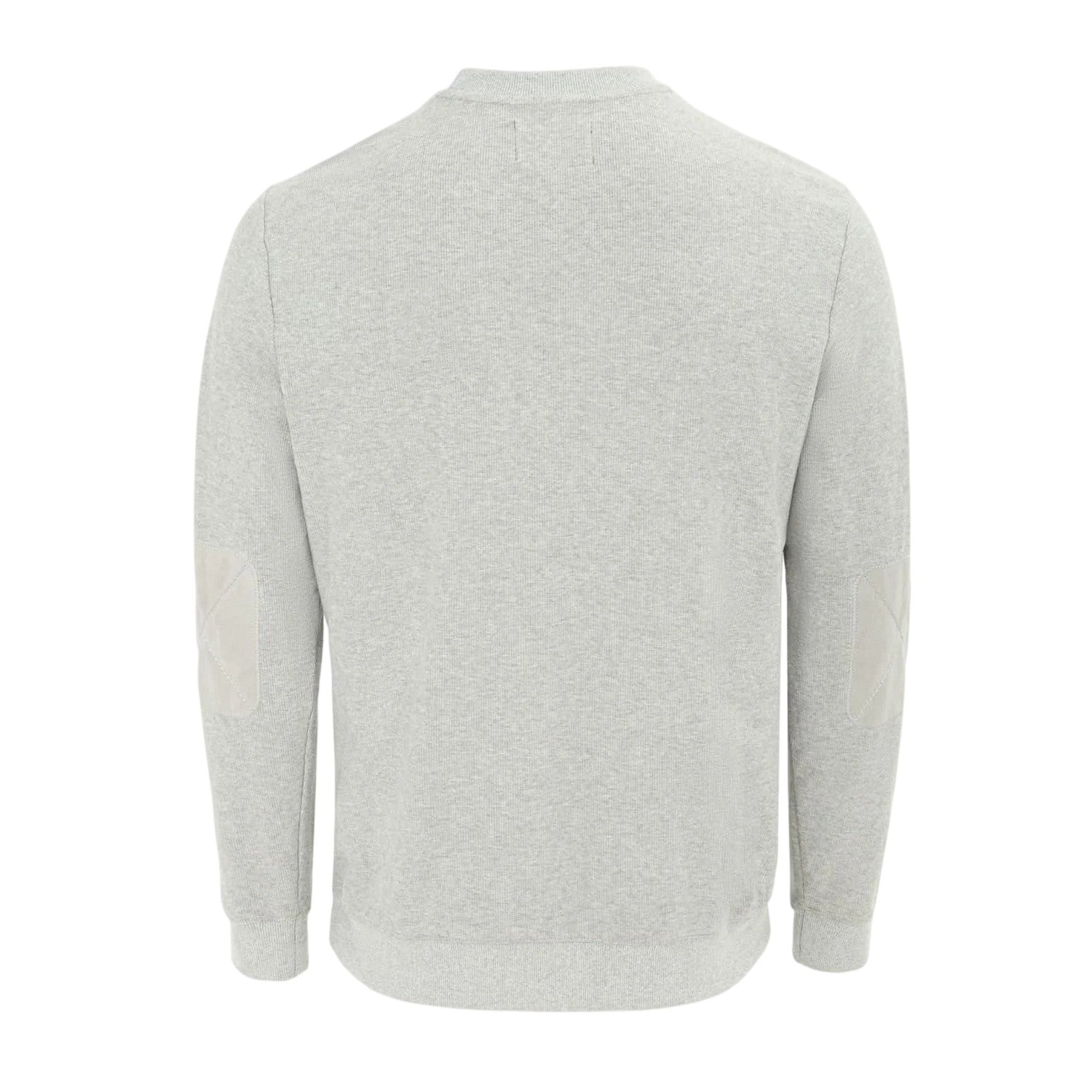 Light Grey Marl - Back - Howick Mens Logo Sweatshirt