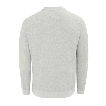Light Grey Marl - Back - Howick Mens Logo Sweatshirt