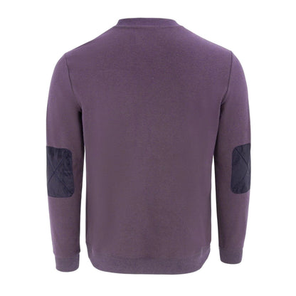 Light Purple - Back - Howick Mens Logo Sweatshirt