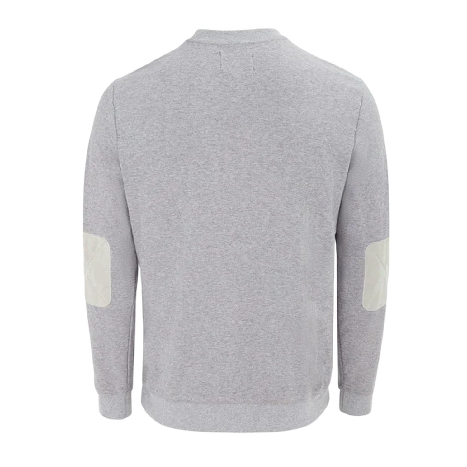 Mid Grey Marl - Back - Howick Mens Logo Sweatshirt