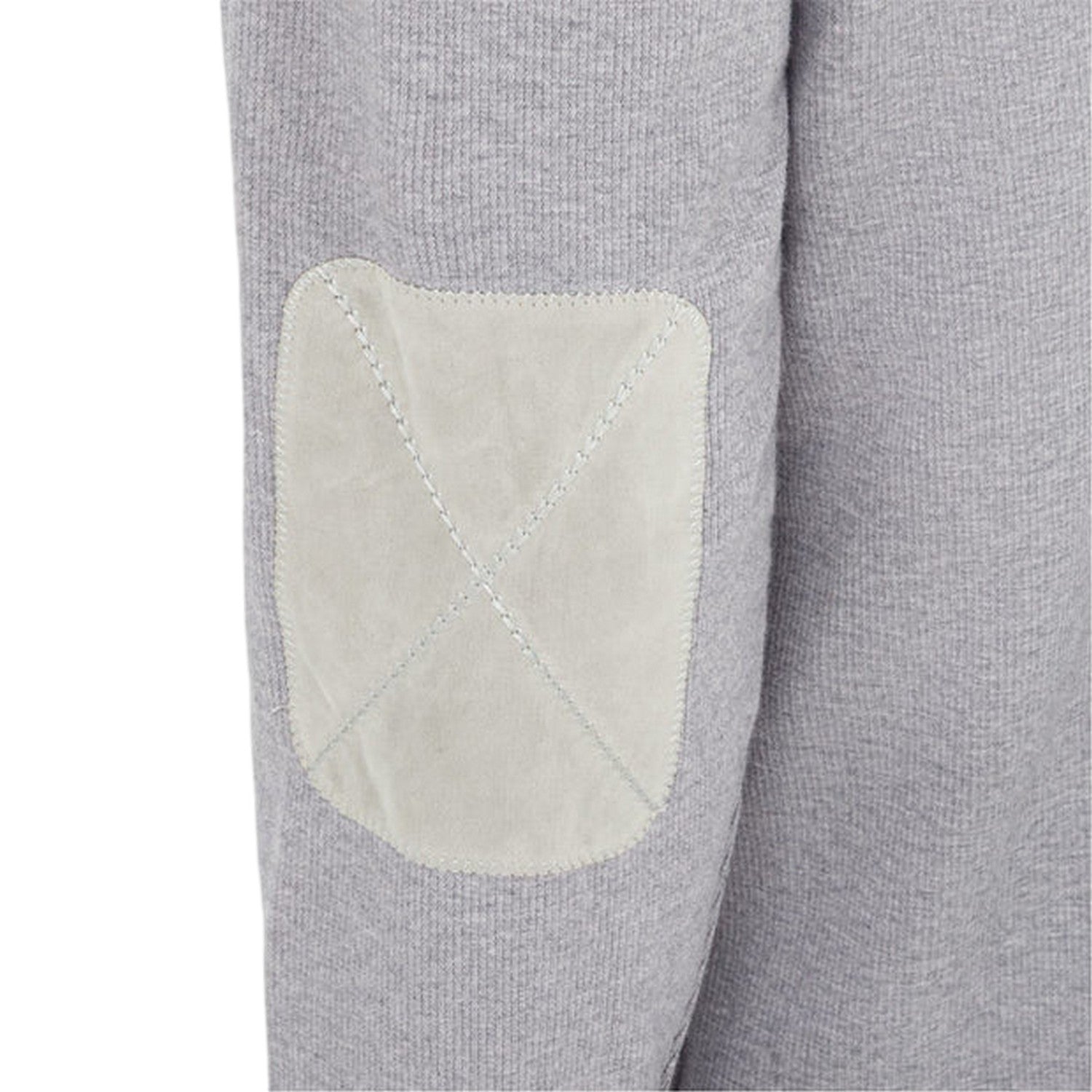 Mid Grey Marl - Side - Howick Mens Logo Sweatshirt