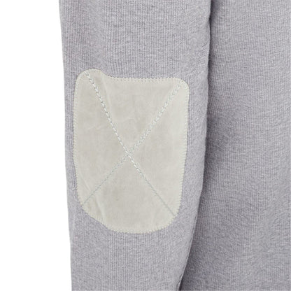 Mid Grey Marl - Side - Howick Mens Logo Sweatshirt