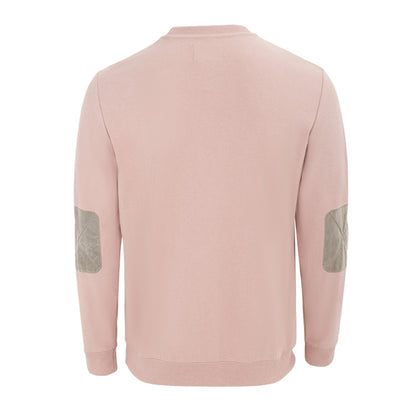 Pink - Back - Howick Mens Logo Sweatshirt