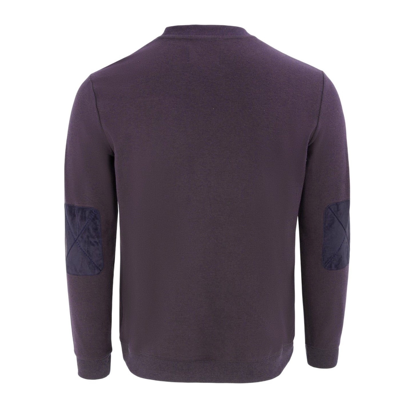 Purple - Back - Howick Mens Logo Sweatshirt