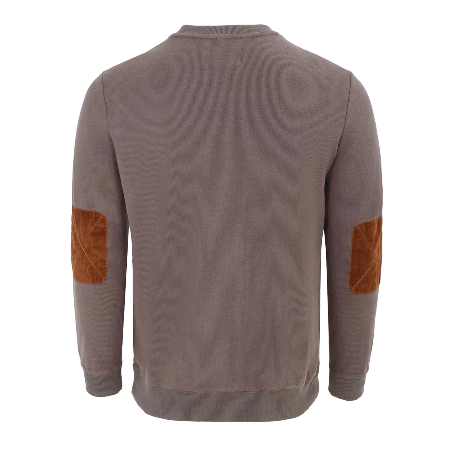 Light Brown - Back - Howick Mens Logo Sweatshirt
