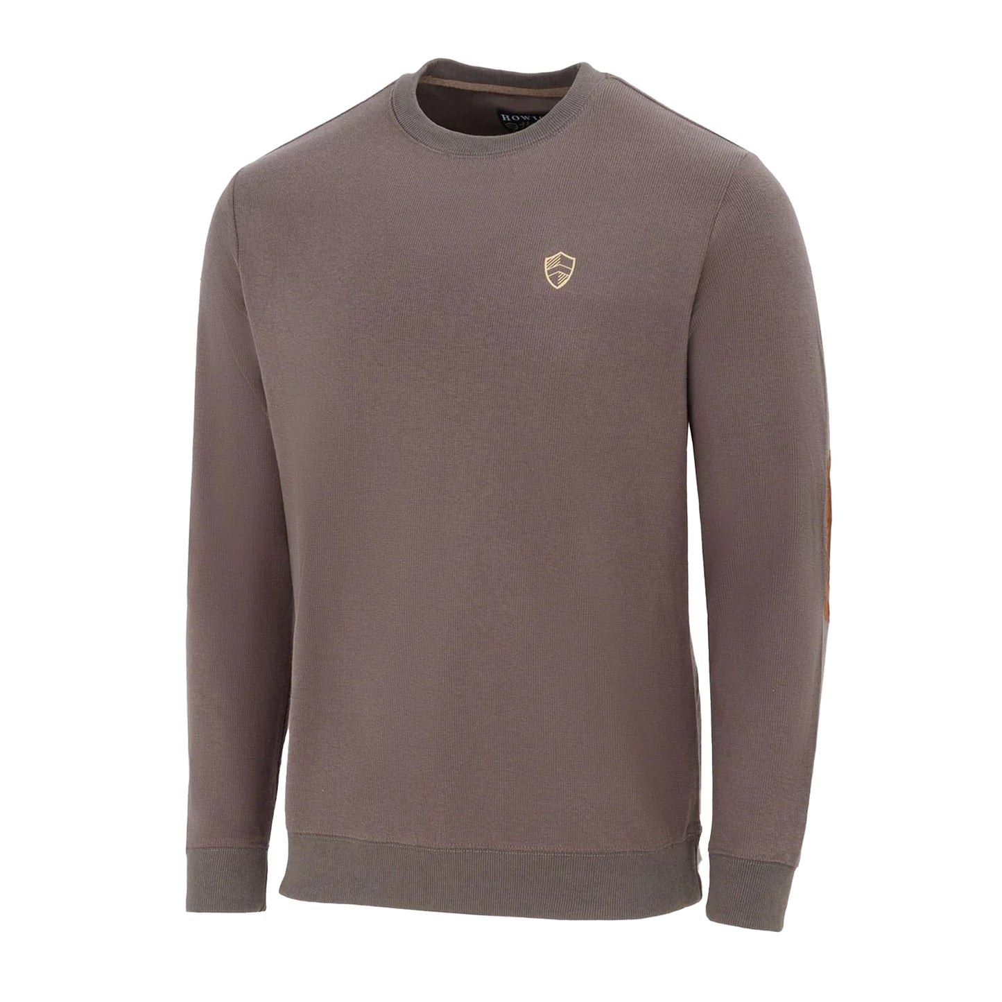 Light Brown - Side - Howick Mens Logo Sweatshirt