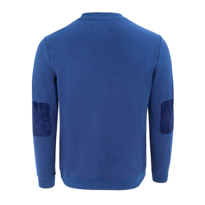 Blue - Back - Howick Mens Logo Sweatshirt