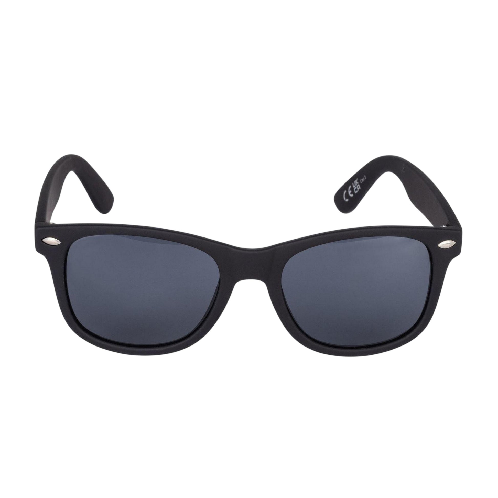 Black-Grey - Front - Slazenger Mens Wayfarer Sunglasses
