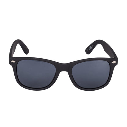 Black-Grey - Front - Slazenger Mens Wayfarer Sunglasses