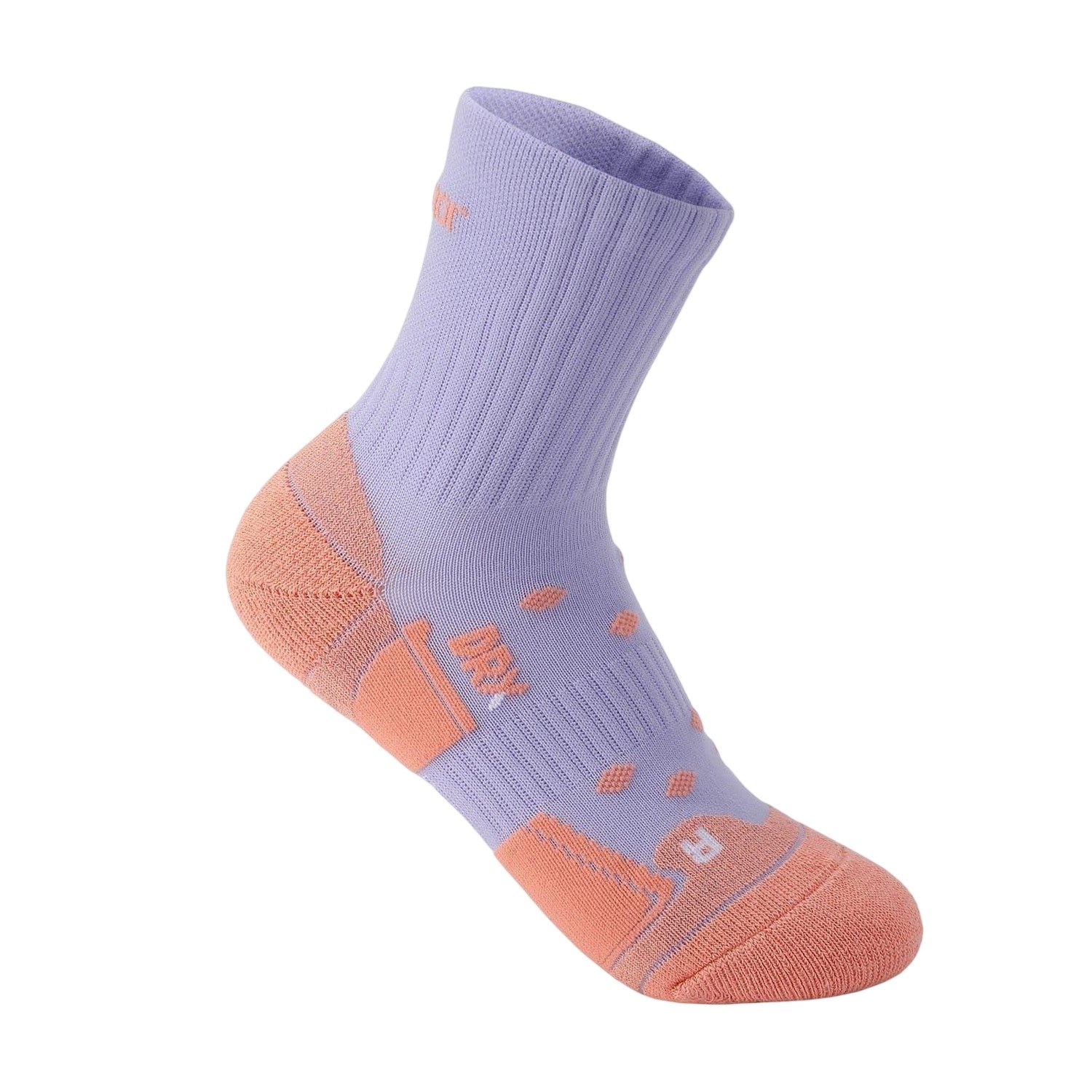 Mid Grey - Side - Karrimor Womens-Ladies Running Socks (Pack of 2)