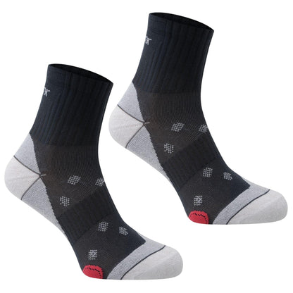 Teal - Side - Karrimor Womens-Ladies Running Socks (Pack of 2)