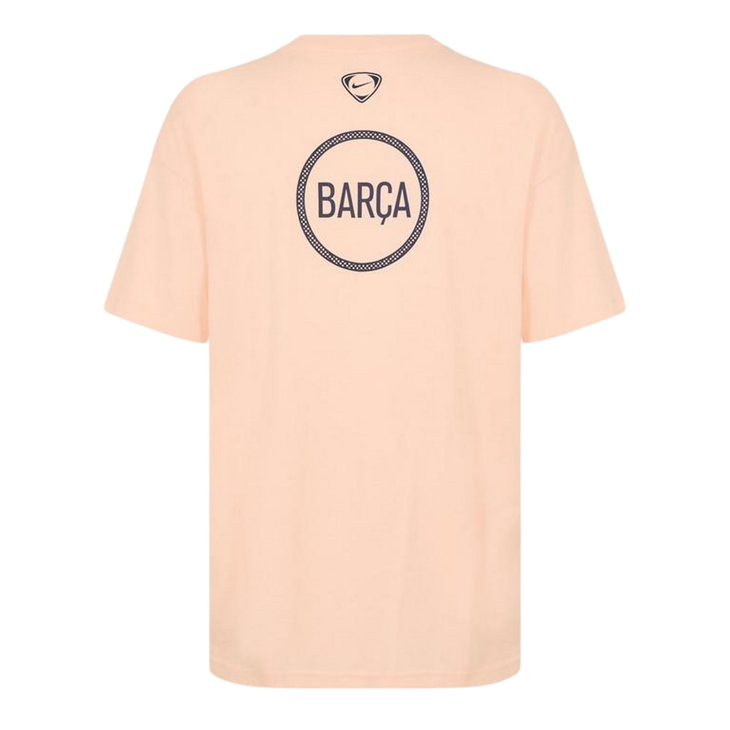 Beige - Back - Nike Mens T90 FC Barcelona T-Shirt