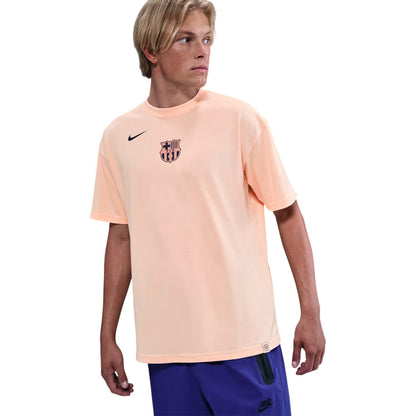 Beige - Lifestyle - Nike Mens T90 FC Barcelona T-Shirt