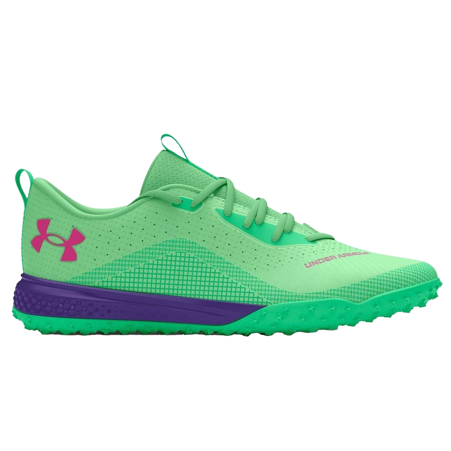 Green - Back - Under Armour Unisex Adult Shadow 2.0 Turf Trainers