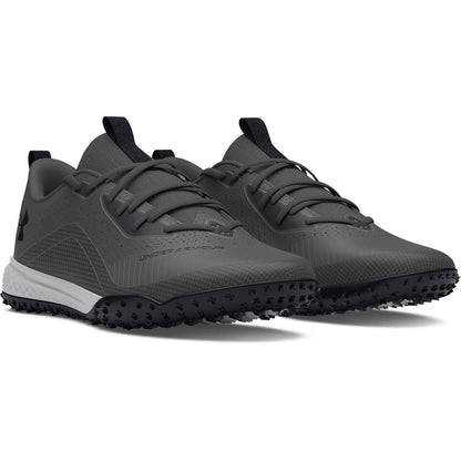 Grey - Side - Under Armour Unisex Adult Shadow 2.0 Turf Trainers