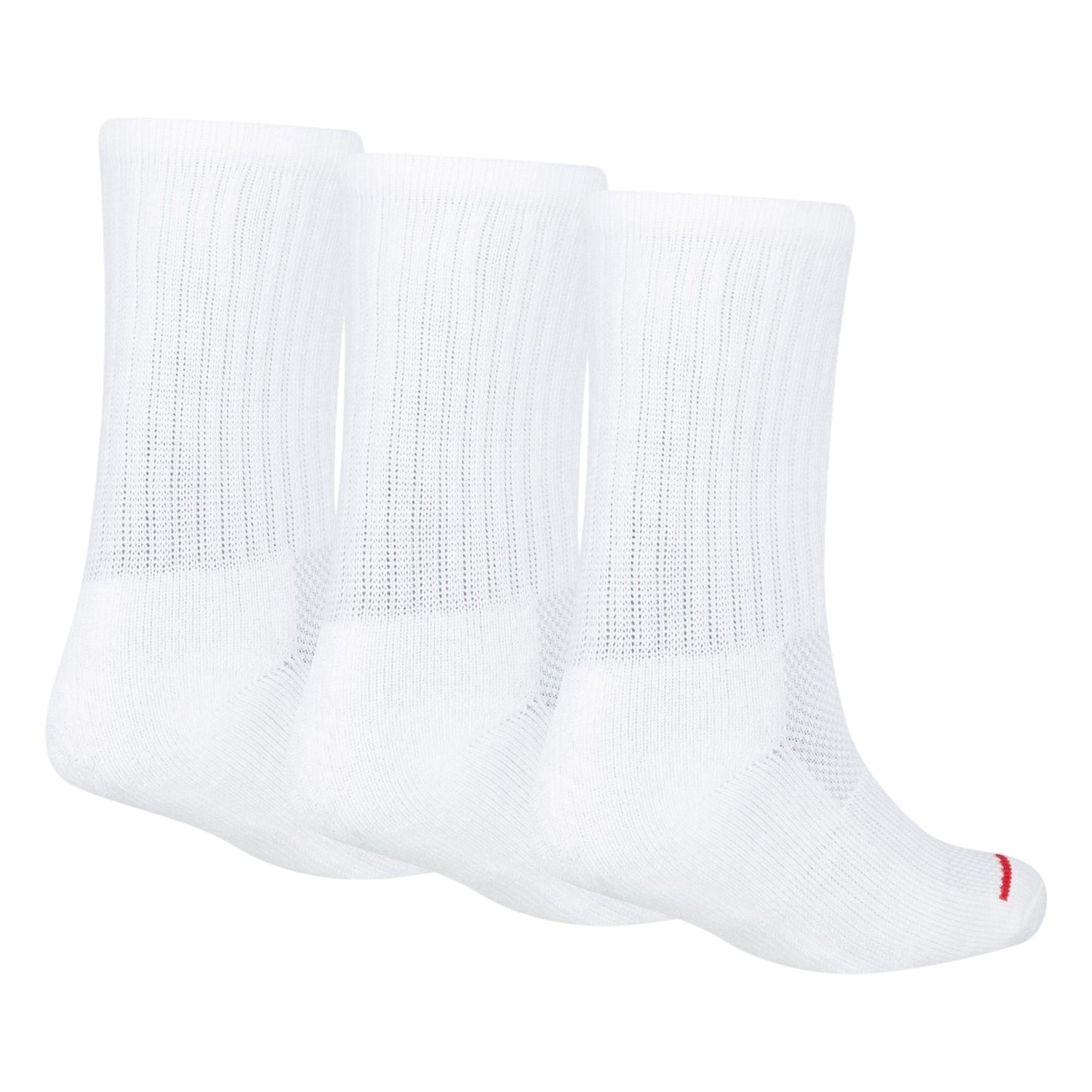 White - Back - Nike Childrens-Kids Air Jordan Crew Socks (Pack of 3)