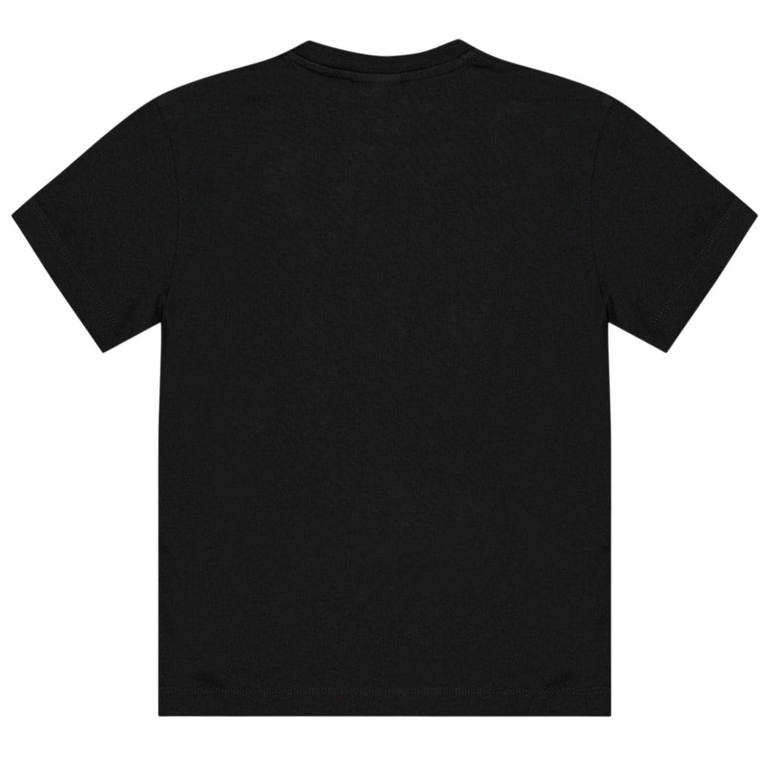 Black-Blue - Back - Off White Childrens-Kids Big Bookish Cotton T-Shirt