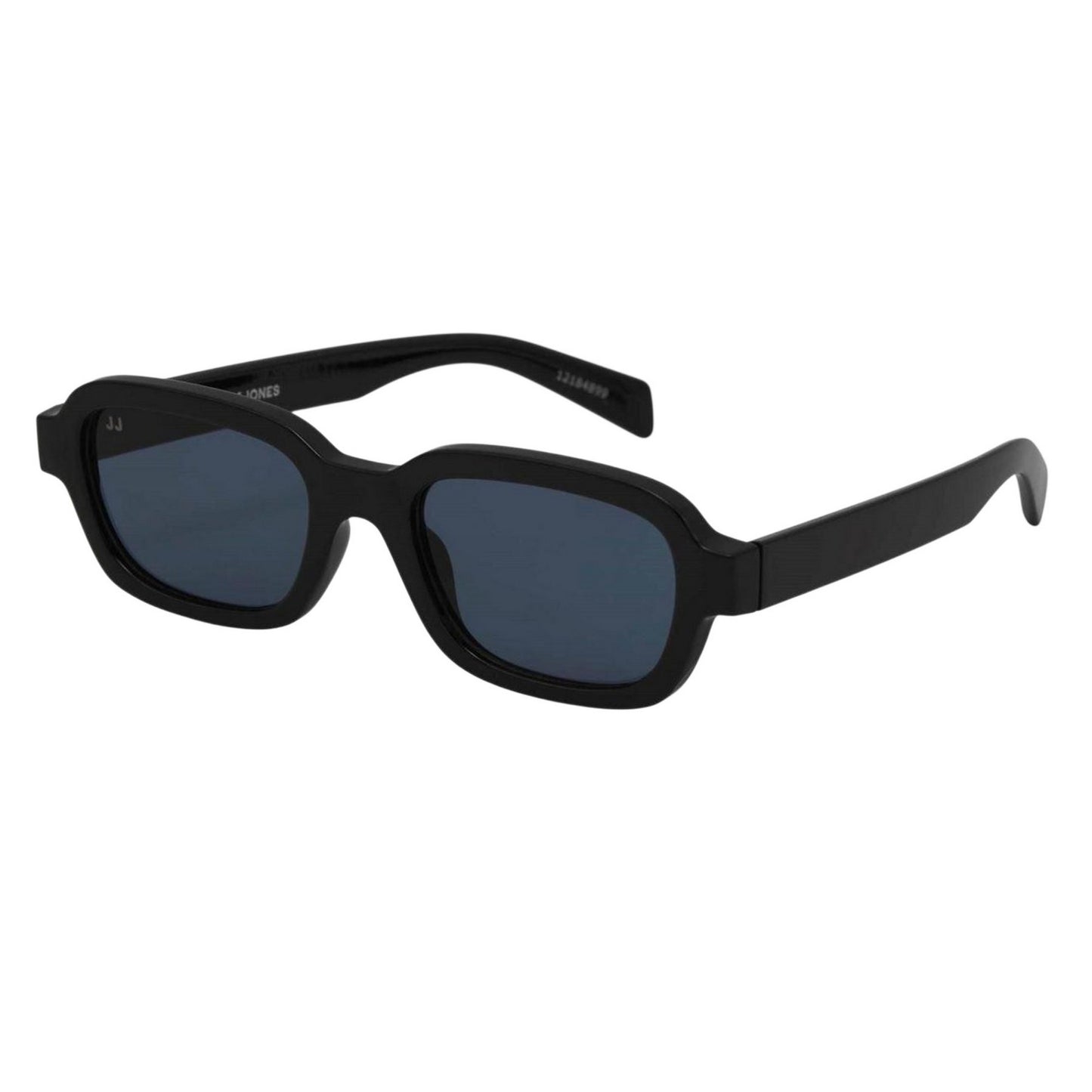Black Iris - Side - Jack And Jones Mens Ryder Rectangular Sunglasses