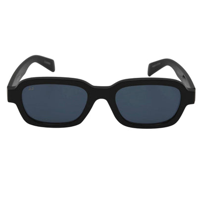 Black Iris - Front - Jack And Jones Mens Ryder Rectangular Sunglasses