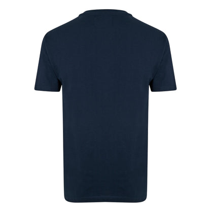 Yale Blue - Back - Original Penguin Mens Logo Chest Pocket T-Shirt