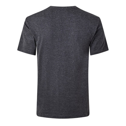 Dark Charcoal - Back - Original Penguin Mens Logo Chest Pocket T-Shirt