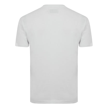 White - Back - Original Penguin Mens Logo Chest Pocket T-Shirt