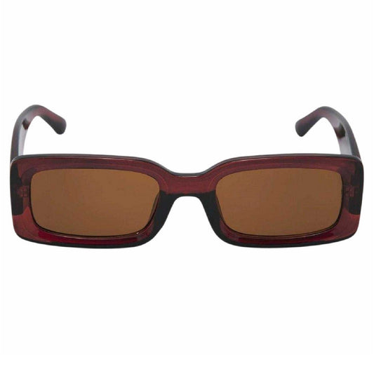Bison - Front - JJXX Womens-Ladies Rosee Rectangular Sunglasses