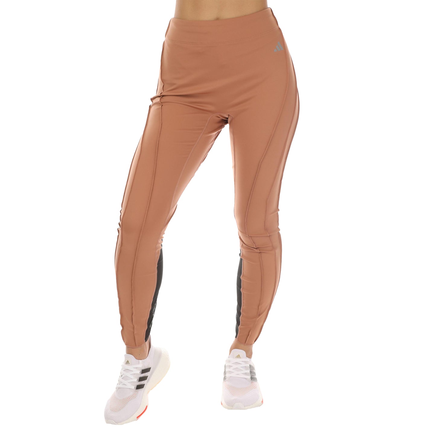 Brown - Front - Adidas Womens-Ladies Collective Power Fast Impact 7-8 Leggings