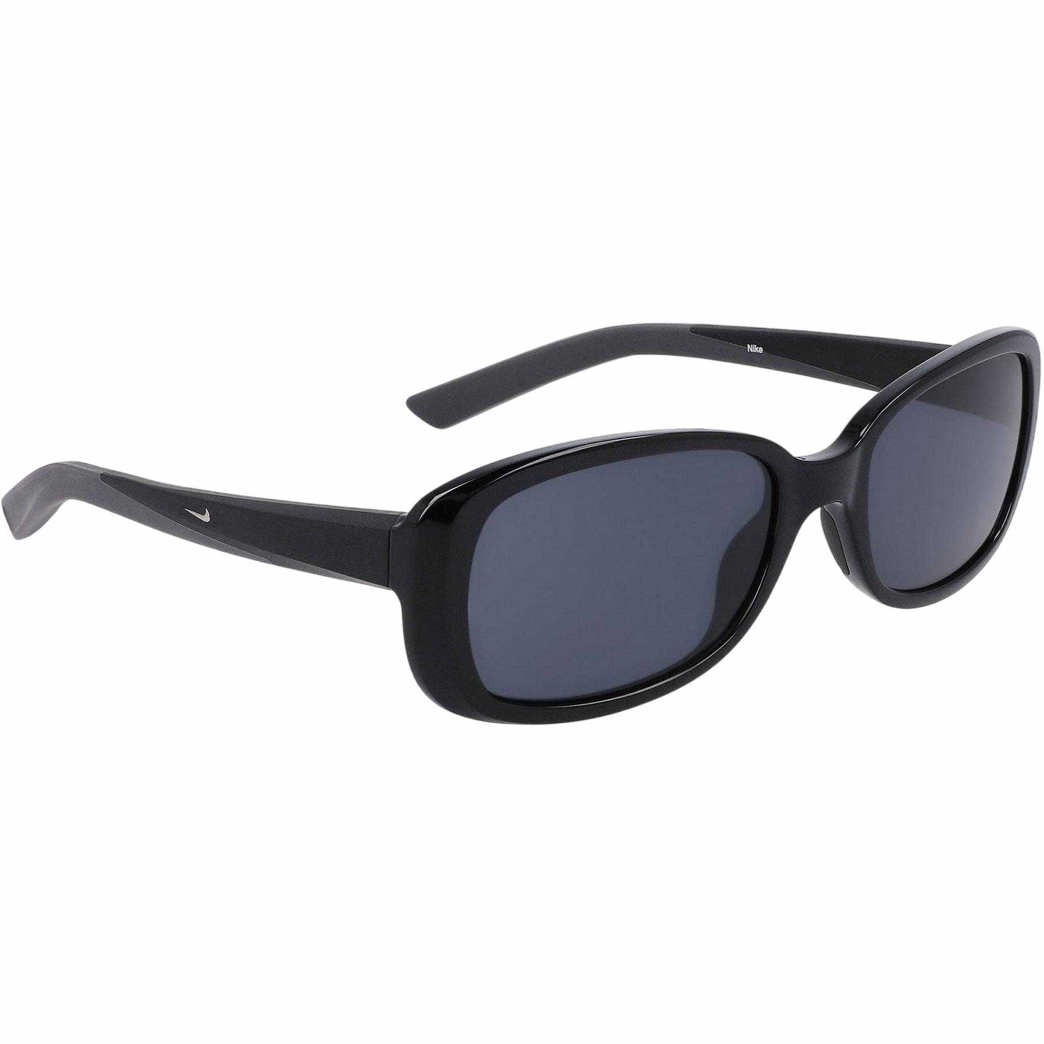 Navy Blue-Silver - Front - Nike Unisex Adult Epic Breeze Oval Sunglasses