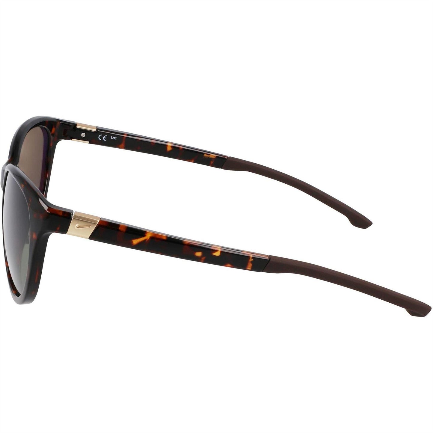 Tortoiseshell-Green - Lifestyle - Nike Womens-Ladies City Hero Cat Eye Sunglasses