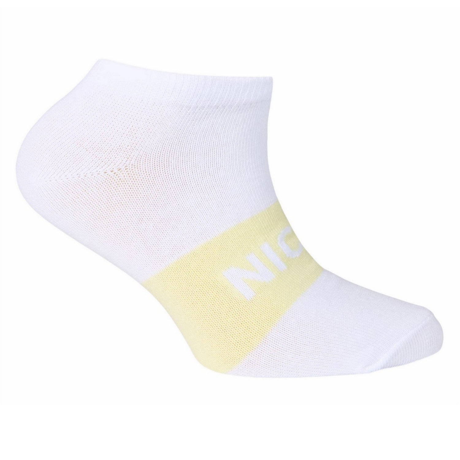 Blue Block - Lifestyle - Nicce Childrens-Kids Towson Colour Block Trainer Socks (Pack of 5)