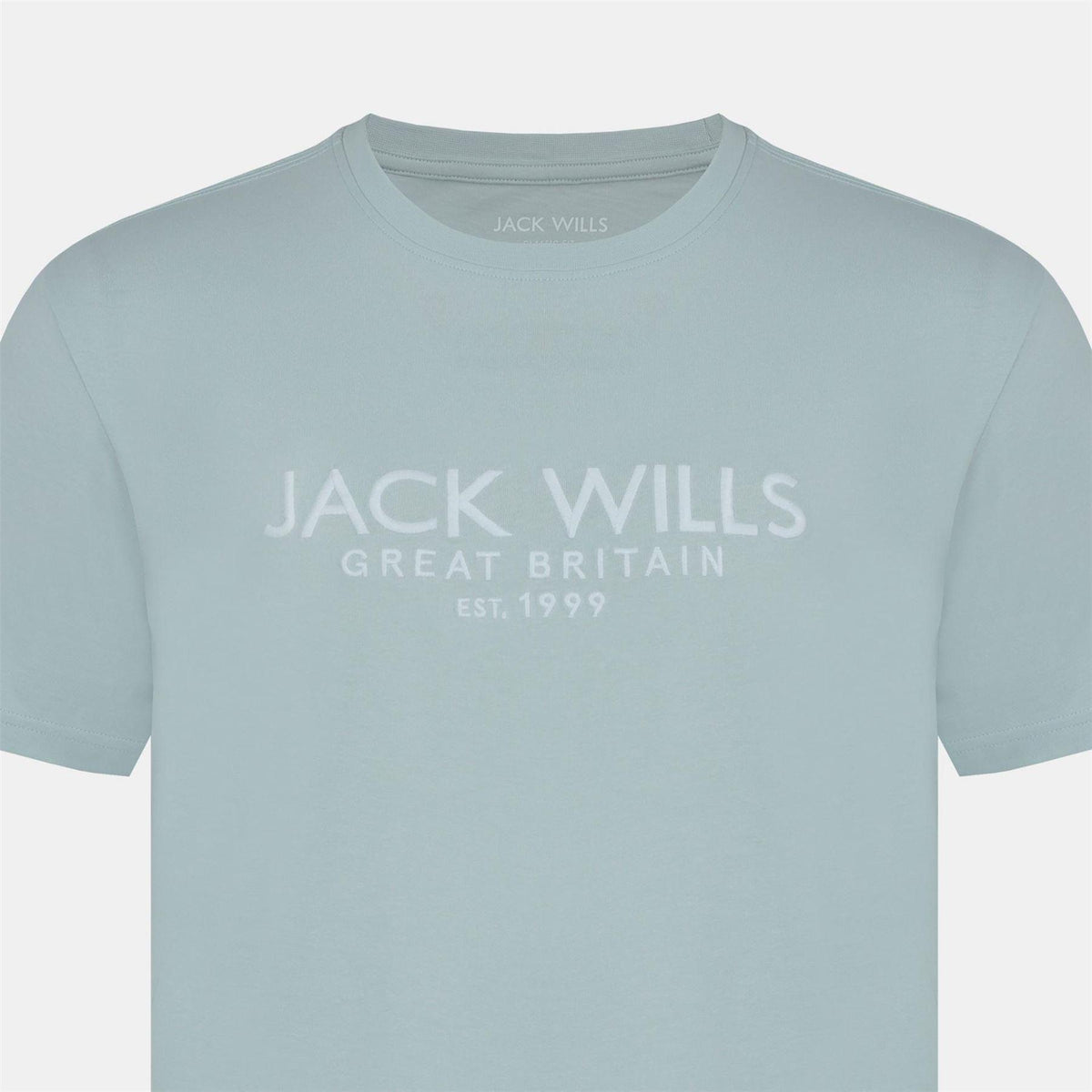 Light Blue - Lifestyle - Jack Wills Mens Carnaby Logo T-Shirt