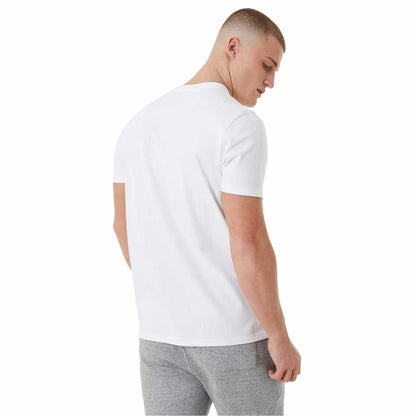 White - Back - Jack Wills Mens Carnaby Logo T-Shirt