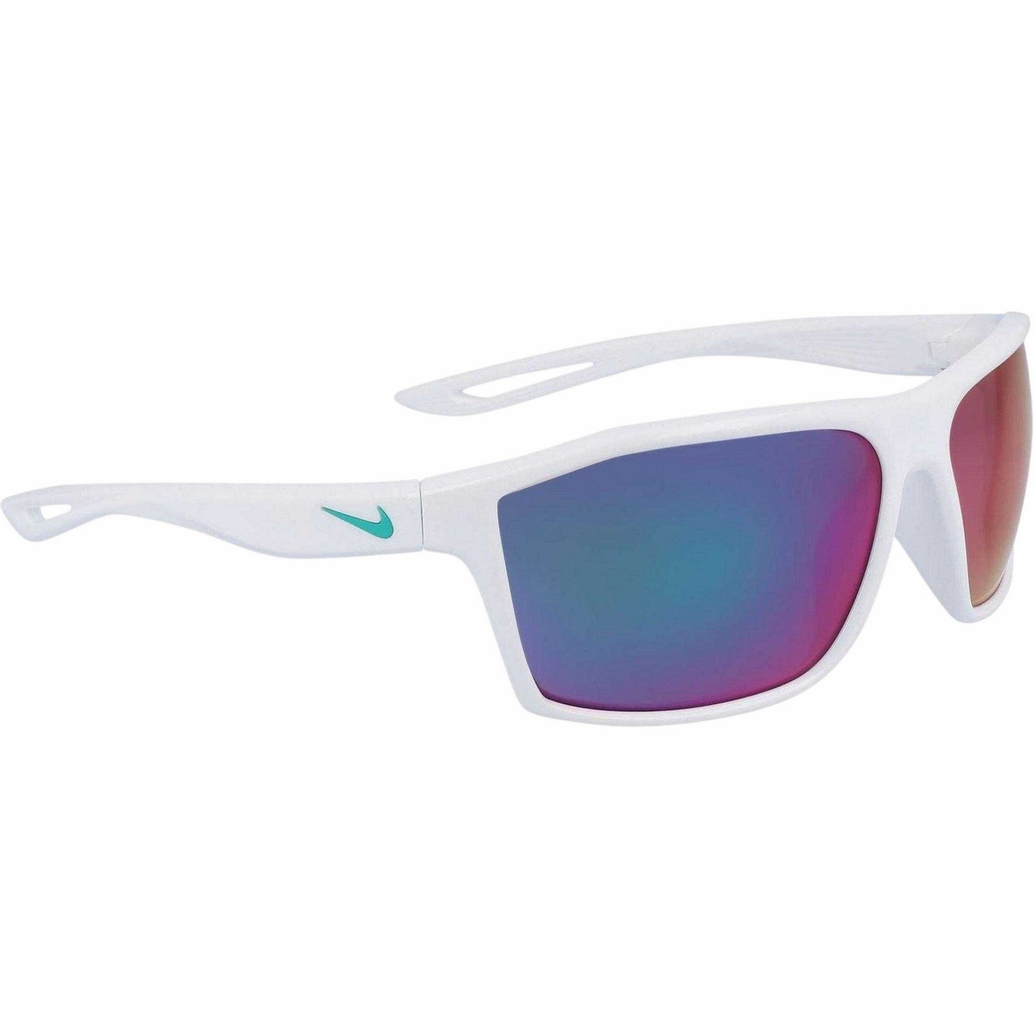 White-Grey-Teal - Front - Nike Mens Legend Sport Sunglasses